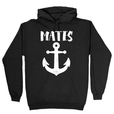 Best Mates Anchor Hooded Sweatshirt