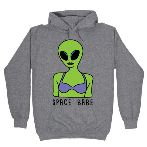 Space Babe Hooded Sweatshirt