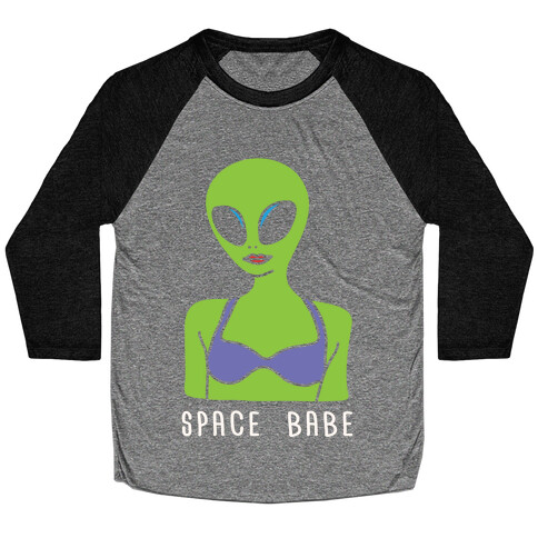 Space Babe Baseball Tee