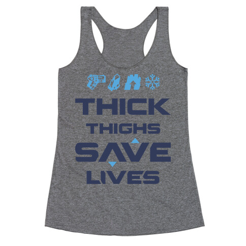 Thick Thighs Saves Lives Mei Racerback Tank Top