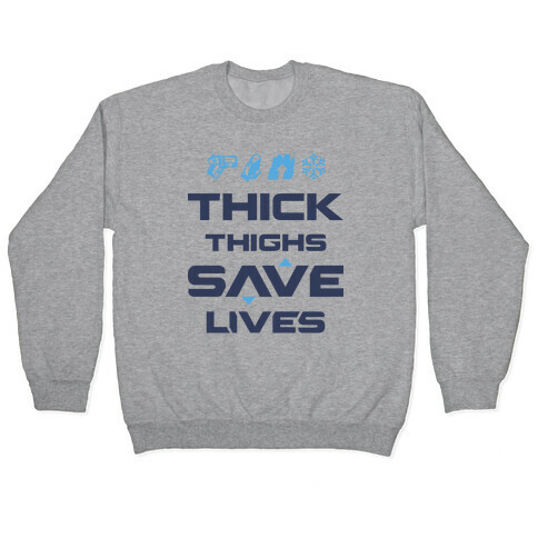 Thick Thighs Saves Lives Mei Pullover