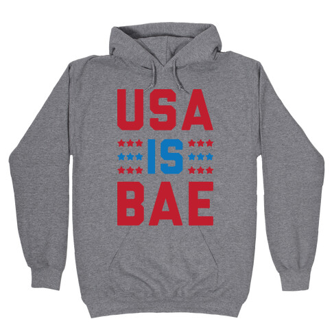 USA is BAE Hooded Sweatshirt