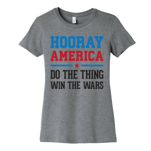 Hooray America Womens T-Shirt