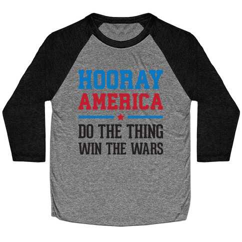 Hooray America Baseball Tee