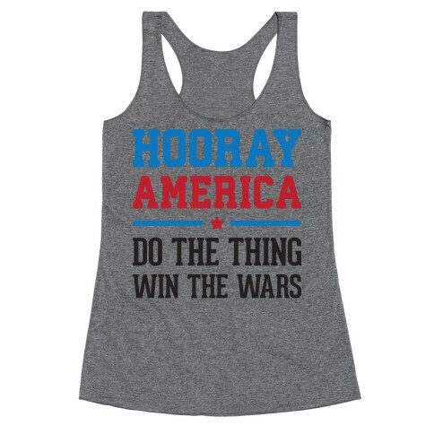 Hooray America Racerback Tank Top