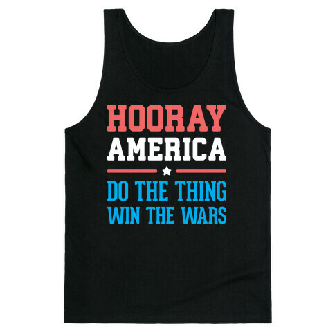 Hooray America (White) Tank Top