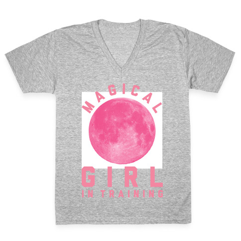 Magical Girl in Training V-Neck Tee Shirt