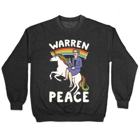 Warren Peace White Print Pullover