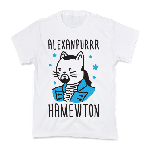 Alexanpurrr Hamewton Parody Kids T-Shirt