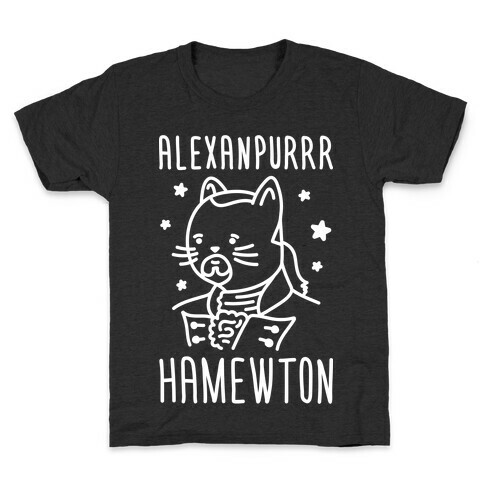 Alexanpurrr Hamewton Parody Kids T-Shirt