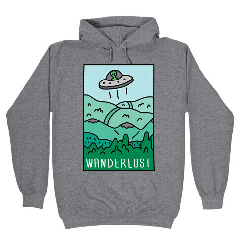 Wanderlust UFO Hooded Sweatshirt