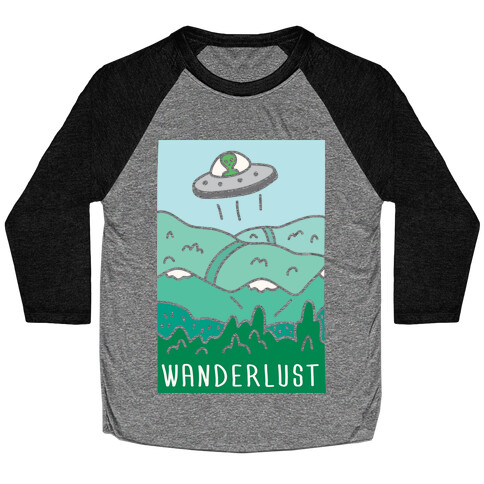 Wanderlust UFO Baseball Tee