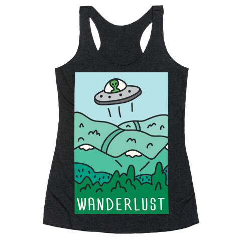 Wanderlust UFO Racerback Tank Top