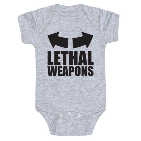 Lethal Weapons Baby One-Piece