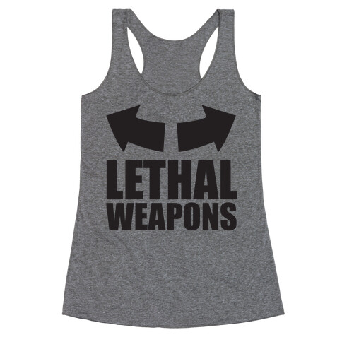 Lethal Weapons Racerback Tank Top