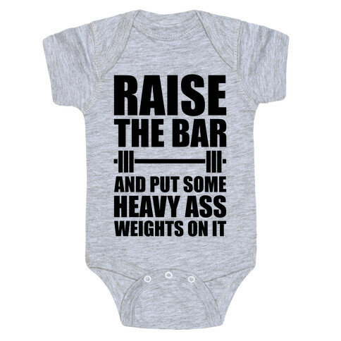 Raise The Bar Baby One-Piece