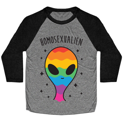 Homosexualien Baseball Tee