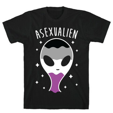 Asexualien (White) T-Shirt