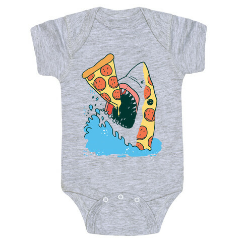 Pizza Shark Baby One-Piece