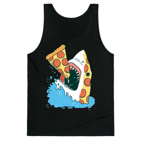 Pizza Shark Tank Top