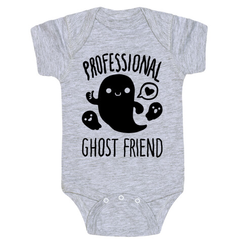 Professional Ghost Friend Baby One-Piece