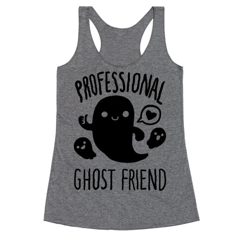 Professional Ghost Friend Racerback Tank Top