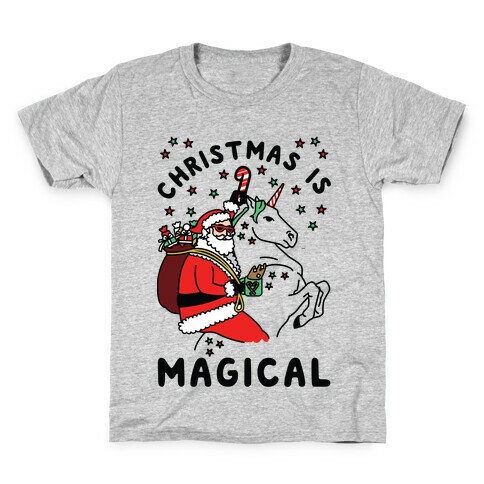 Christmas Is Magical Kids T-Shirt