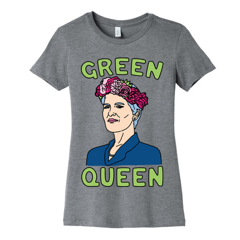 Green Queen Womens T-Shirt