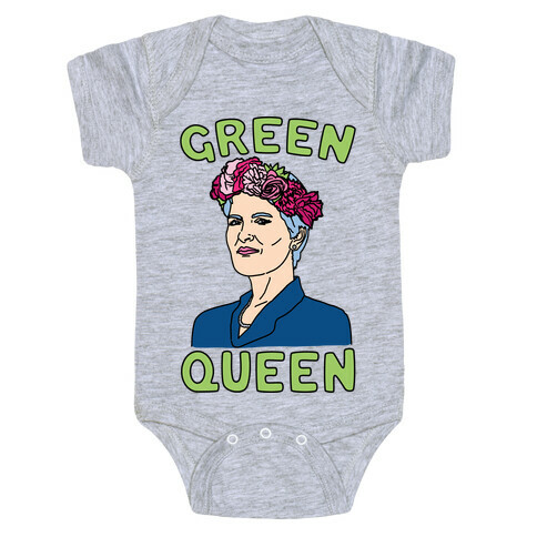 Green Queen Baby One-Piece