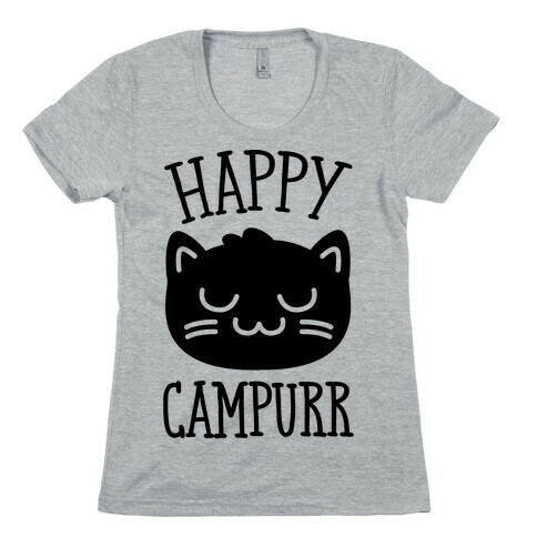Happy Campurr Womens T-Shirt