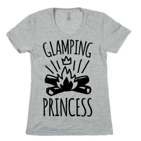 Glamping Princess Womens T-Shirt