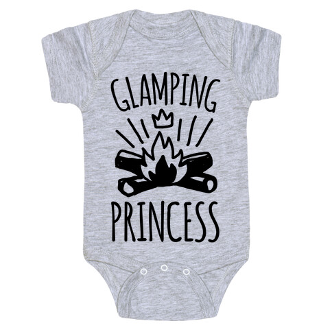 Glamping Princess Baby One-Piece