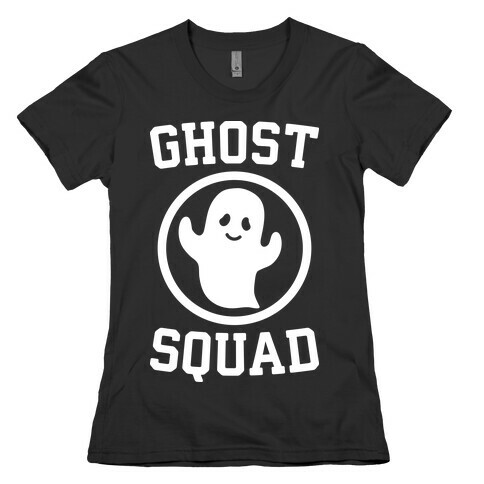 Ghost Squad (White) Womens T-Shirt