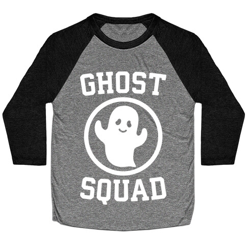 Ghost Squad (White) Baseball Tee