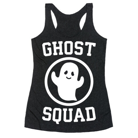 Ghost Squad (White) Racerback Tank Top