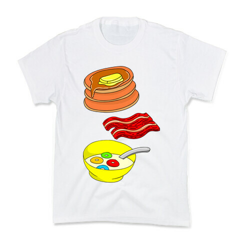 Balanced Breakfast Kids T-Shirt
