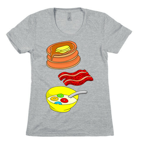Balanced Breakfast Womens T-Shirt