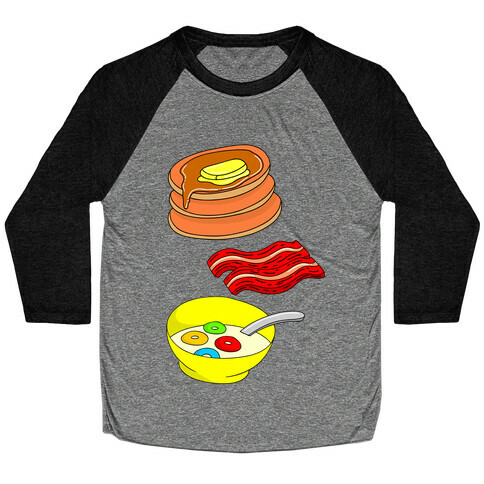 Balanced Breakfast Baseball Tee