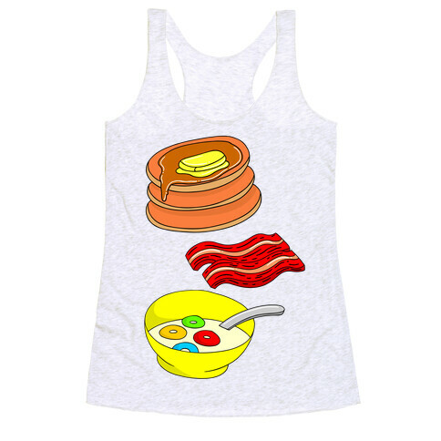 Balanced Breakfast Racerback Tank Top