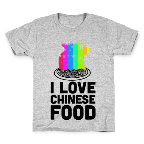 I Love Chinese Food Kids T-Shirt