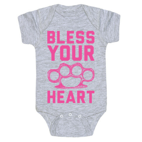 Bless Your Heart Baby One-Piece