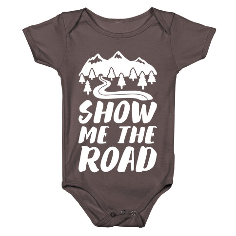 Show Me The Road Baby One-Piece