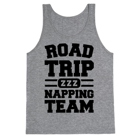 Road Trip Napping Team Tank Top