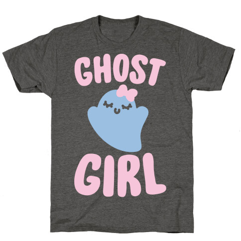 Ghost Girl White Print T-Shirt