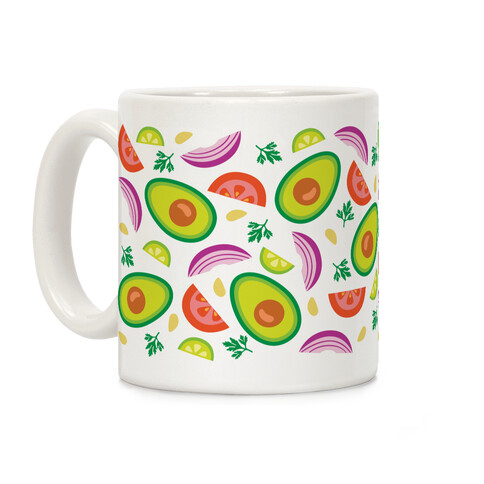 Guac Pattern Coffee Mug