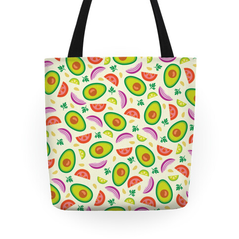 Guac Pattern Tote