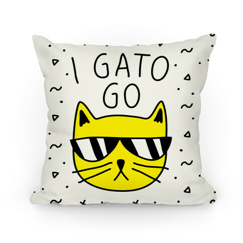 I Gato Go Pillow