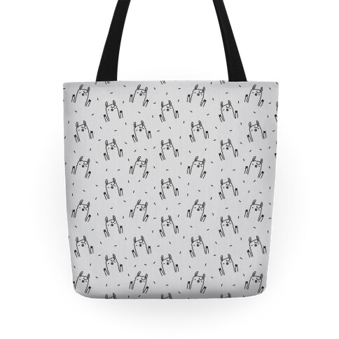 Sassy Llama Pattern Tote