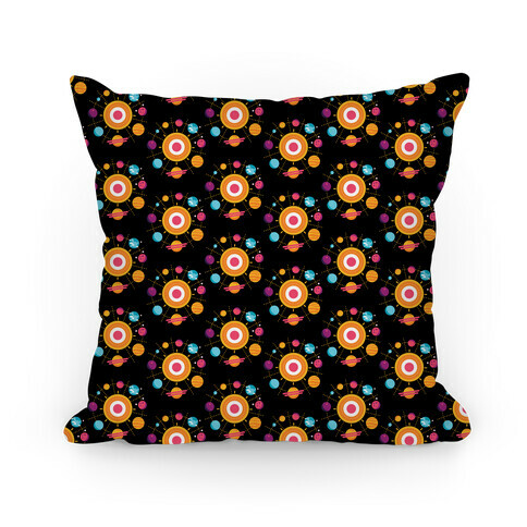 Solar System Pattern Pillow