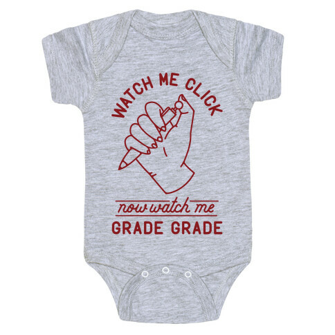 Watch Me Click Now Watch Me Grade Grade Baby One-Piece